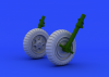 Eduard 648152 Fw 190 wheels early 1/48 (EDUARD)